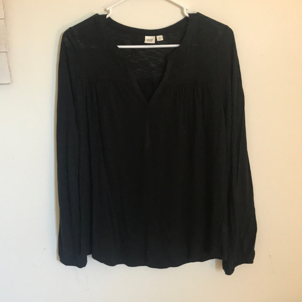 Black, loose & flowy shirt